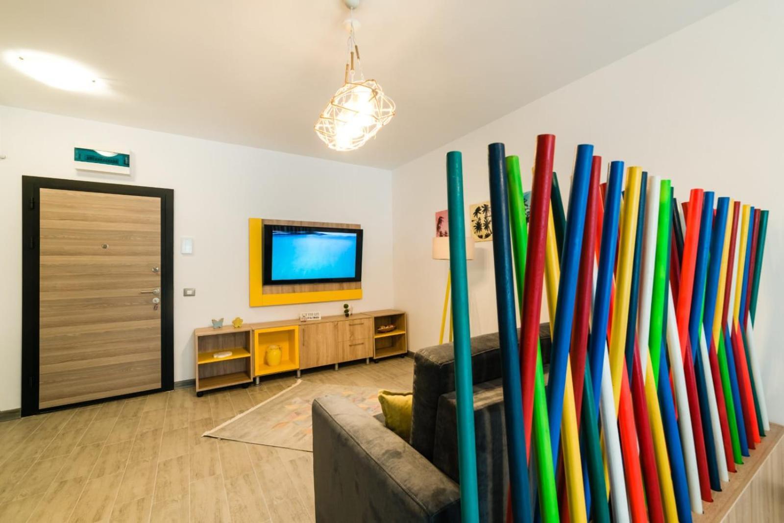 Alezzi Beach Resort Gorgeous Family Aparment Cu Piscina Năvodari Extérieur photo